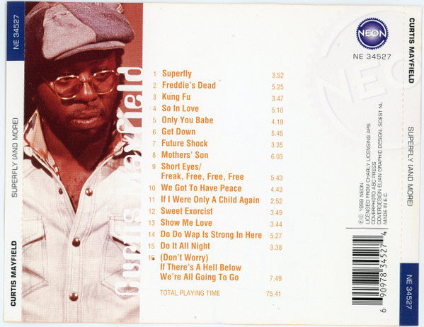 Curtis Mayfield : Superfly (And More) (CD, Comp)