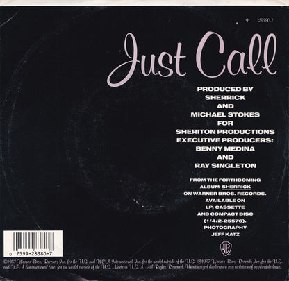 Sherrick : Just Call (7", Single, Promo, Styrene, All)