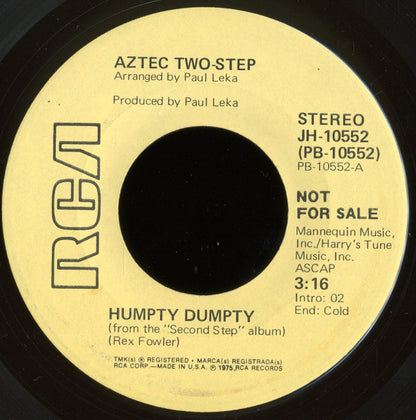 Aztec Two-Step : Humpty Dumpty (7", Promo)