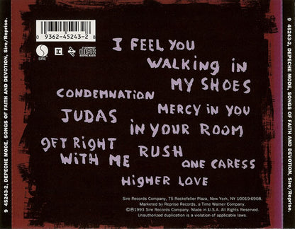 Depeche Mode : Songs Of Faith And Devotion (CD, Album)