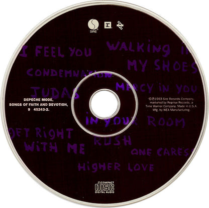 Depeche Mode : Songs Of Faith And Devotion (CD, Album)