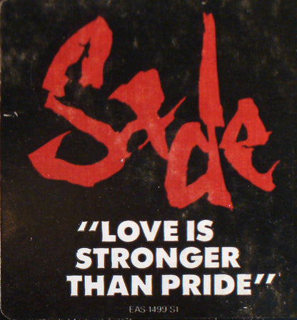 Sade : Love Is Stronger Than Pride (12", Promo)