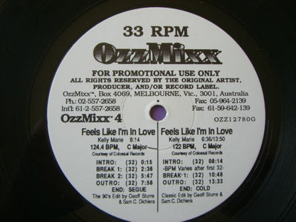 Various : OzzMixx 4 (12", Promo)