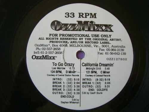 Various : OzzMixx 4 (12", Promo)