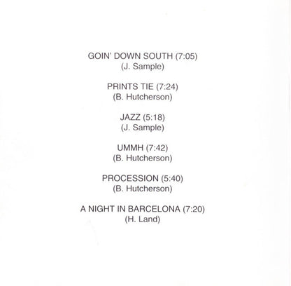 Bobby Hutcherson Featuring Harold Land : San Francisco (CD, Album, RE)