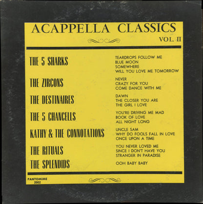 Various : Acappella Classics Vol. II (LP, Comp, Gol)