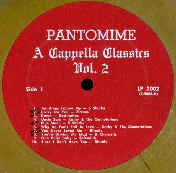 Various : Acappella Classics Vol. II (LP, Comp, Gol)