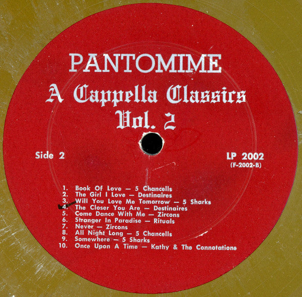 Various : Acappella Classics Vol. II (LP, Comp, Gol)