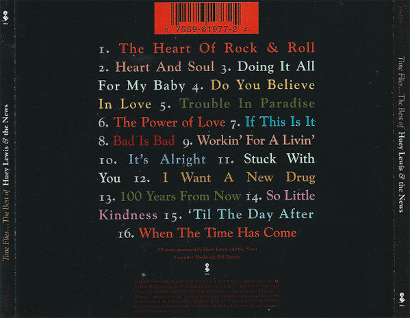 Huey Lewis & The News : Time Flies... The Best Of Huey Lewis & The News (CD, Comp)