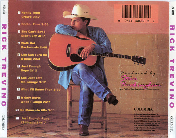 Rick Trevino : Rick Trevino (CD, Album, RP)