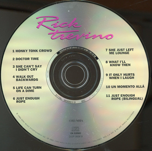 Rick Trevino : Rick Trevino (CD, Album, RP)