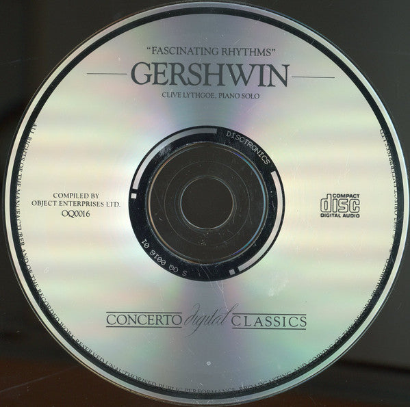 Clive Lythgoe : Gershwin's Fascinating Rhythms (CD,  Di)