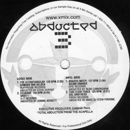 Various : Abducted 3 (2x12")