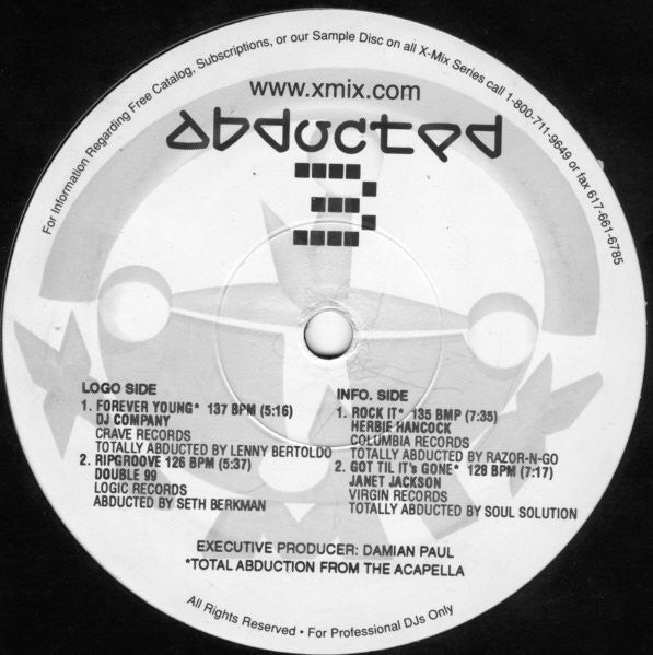 Various : Abducted 3 (2x12")