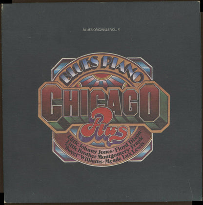 Various : Blues Piano - Chicago Plus (LP, Album, Comp, Mono, Pre)
