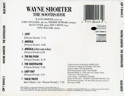 Wayne Shorter : The Soothsayer (CD, Album, RE, RP, Cin)
