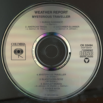 Weather Report : Mysterious Traveller (CD, Album, RE, Pit)