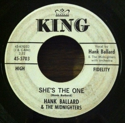 Hank Ballard & The Midnighters : Bring Me Your Love / She's The One (7", Promo)