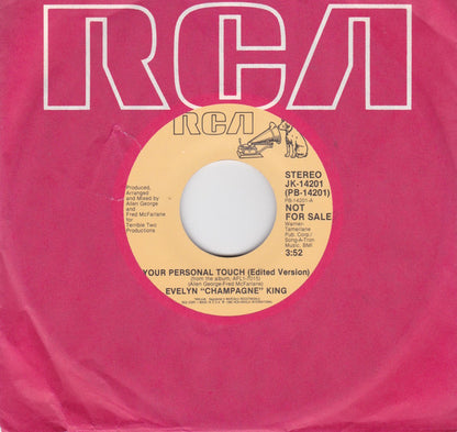 Evelyn King : Your Personal Touch (Edited Version) (7", Promo)