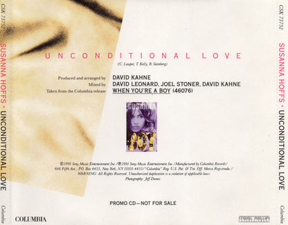 Susanna Hoffs : Unconditional Love (CD, Single, Promo)