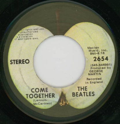 The Beatles : Something / Come Together (7", Single, RP, Los)