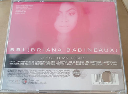Briana Babineaux : Keys To My Heart (CD, Album)