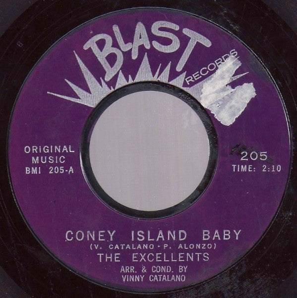 The Excellents / The Excellents (2) : Coney Island Baby / Why-Did-You-Laugh (7", Single)