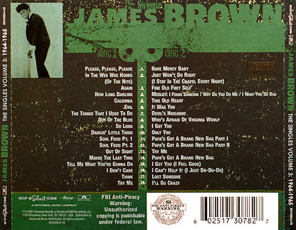James Brown : The Singles, Volume 3: 1964-1965 (2xCD, Comp, Ltd, RM)