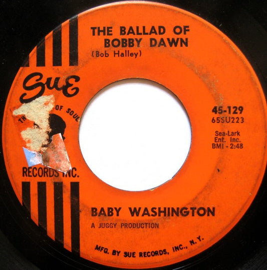 Baby Washington : Only Those In Love / The Ballad Of Bobby Dawn (7", Single)