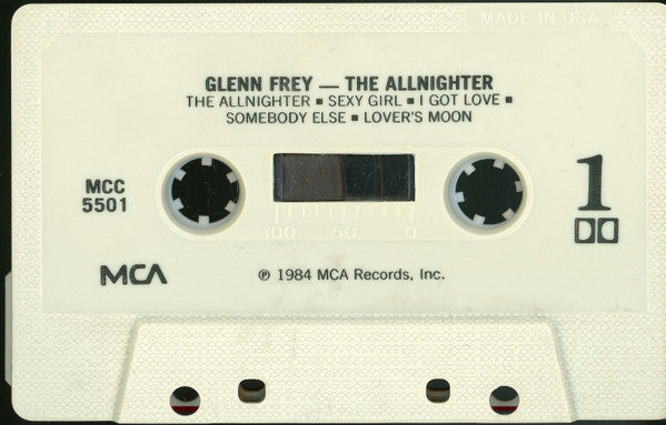 Glenn Frey : The Allnighter (Cass, Album, Club, CRC)