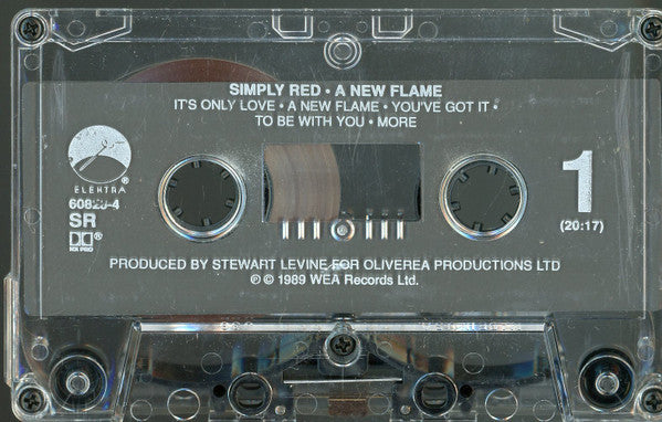 Simply Red : A New Flame (Cass, Album, SR)