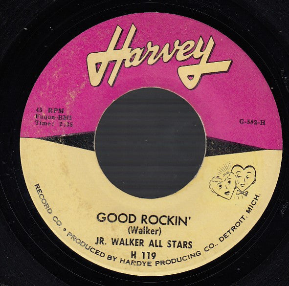 Junior Walker & The All Stars : Good Rockin' / Brainwasher Pt 2 (7", ARP)