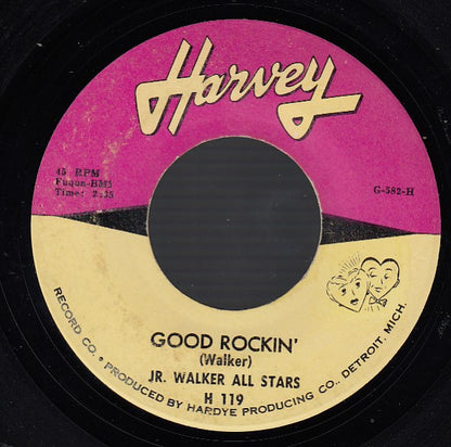 Junior Walker & The All Stars : Good Rockin' / Brainwasher Pt 2 (7", ARP)