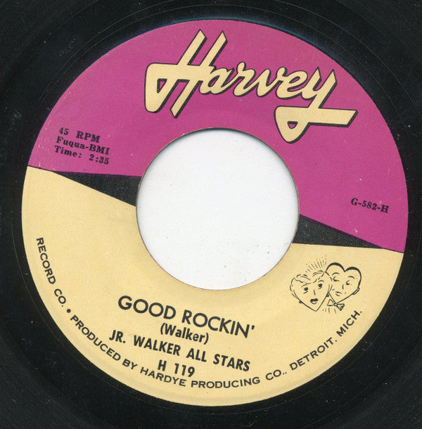 Junior Walker & The All Stars : Good Rockin' / Brainwasher Pt 2 (7", ARP)