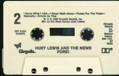 Huey Lewis & The News : Fore! (Cass, Album, Club, Dol)
