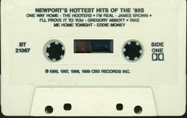 Various : Newport's Hottest Hits Of The 80's (Cass, Comp, Promo, Dol)