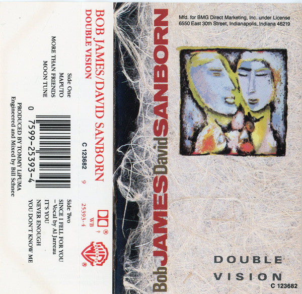 Bob James & David Sanborn : Double Vision (Cass, Album, Club, RE, BMG)
