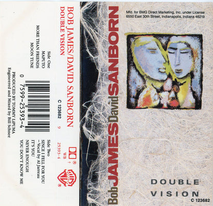 Bob James & David Sanborn : Double Vision (Cass, Album, Club, RE, BMG)