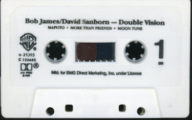 Bob James & David Sanborn : Double Vision (Cass, Album, Club, RE, BMG)