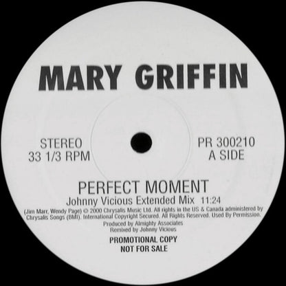 Mary Griffin : Perfect Moment (12", Promo)