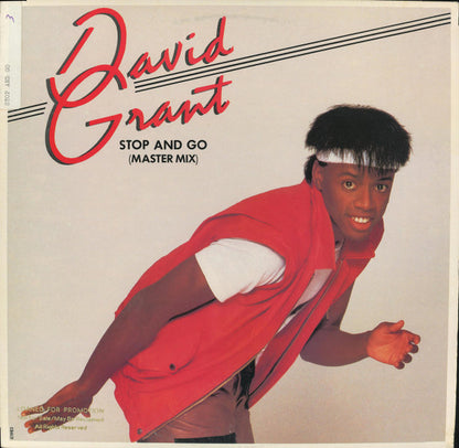 David Grant : Stop And Go (12", Promo)