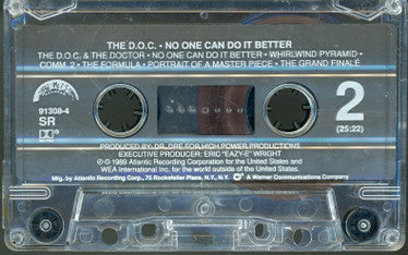 The D.O.C. : No One Can Do It Better (Cass, Album, SR)
