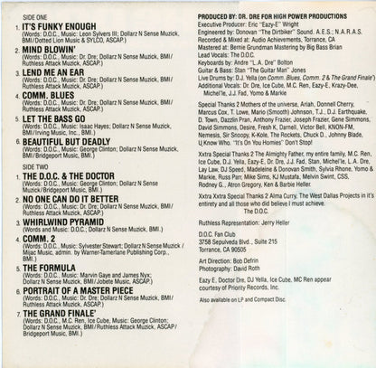 The D.O.C. : No One Can Do It Better (Cass, Album, SR)