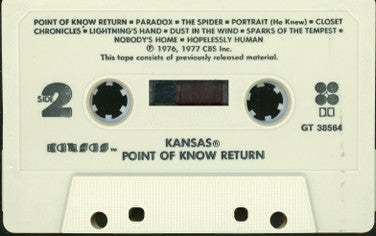 Kansas (2) : Point Of Know Return + Leftoverture (Cass, Comp)