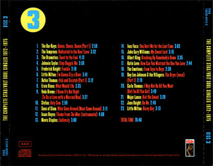 Various : The Complete Stax/Volt Soul Singles Volume 3 (1972-1975)  (10xCD, Comp + Box)