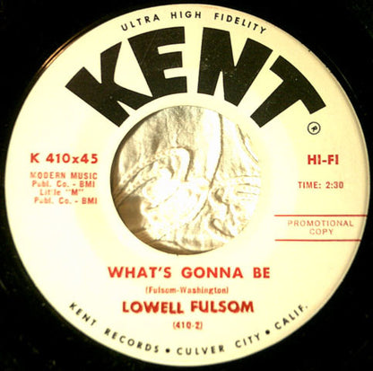 Lowell Fulson : Strange Feeling (7", Single, Promo)