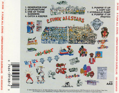 P-Funk All Stars : Urban Dancefloor Guerillas (CD, Album, RE)
