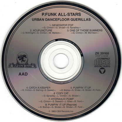 P-Funk All Stars : Urban Dancefloor Guerillas (CD, Album, RE)