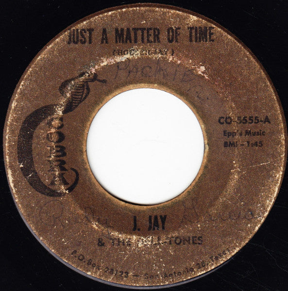 J. Jay & The Dell-Tones : Just A Matter Of Time / Too Late To Forgive (7")