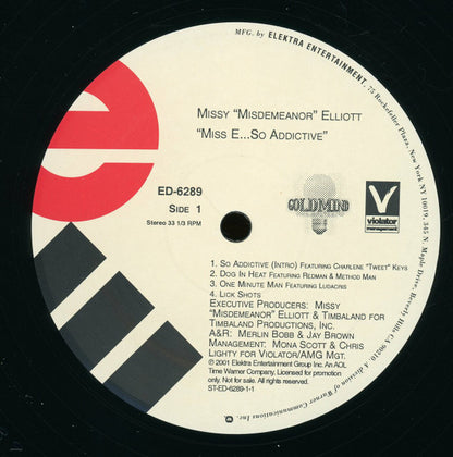 Missy Elliott : Miss E ...So Addictive (2xLP, Album, Promo)